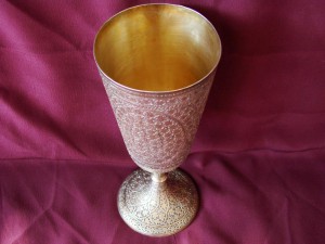 Старинный серебряный набор для вина из 2-х предметов. 1880-е