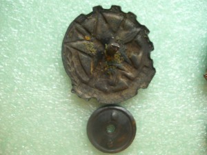 Членские знаки Осоавиахим, 3 шт, включая Украинский