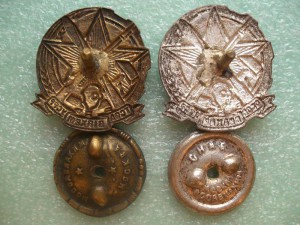 Членские знаки Осоавиахим, 3 шт, включая Украинский