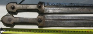 кинжалы 2 шт. дагестанские,19 век,без ножен