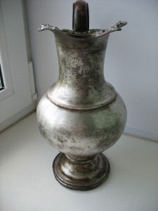 Кувшин,медь,серебрение.
