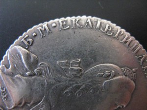 1 рубль 1769 г. Вопрос подлинности.