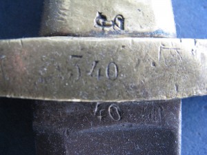 Сабля для иностранного войска 1824 год. Златоуст