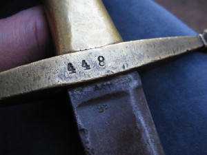 Сабля для иностранного войска 1824 год. Златоуст