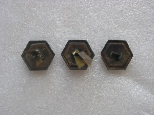 Петличные шестигранники НКПС 3 шт