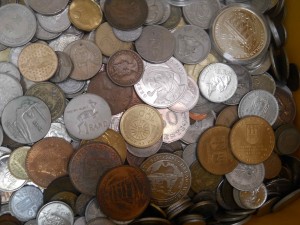Более 150 кг. монет мира