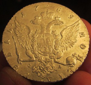 1 рубль 1769 г. ОТЛ.