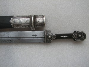 Кинжал в серебре, Закавказье.
