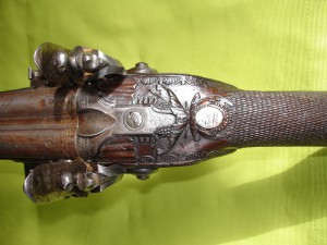 Ружьё охотничье. Франция. Бланшар. 1815год.