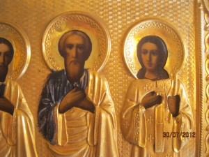 Икона. На память от 11-го пех. Псковского полка.
