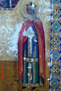 Икона Св. Иоанн Предтеча и Св. равноапостольная кн. Ольга.