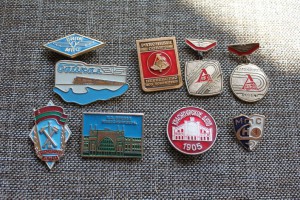 Немного ЖД значков