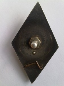 Академия БТВ. Ромб, серебро.