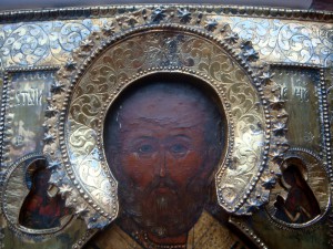 Св. Николай - 18 век, клеймо оклада 1804 год