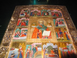 Николай Чудотворец аналой,ковчег,сусалка