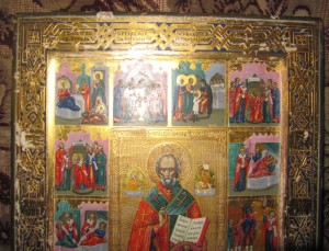 Николай Чудотворец аналой,ковчег,сусалка
