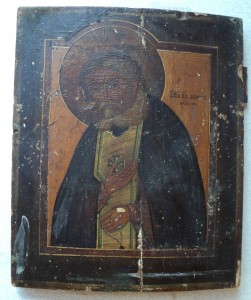 Серафим Саровский 26х22 см, простого письма.