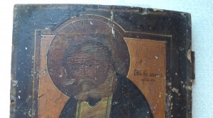 Серафим Саровский 26х22 см, простого письма.