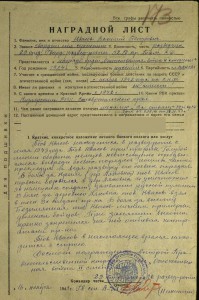 ОВ 2 ст.+Отвага,сержант разведрота за Крым и Голубую линию +
