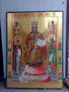 икона Царь на троне