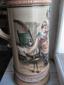 Пивной Бокал. RRR !!! 42 см. Состояние !!! 1895г.