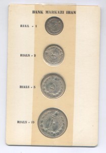 Наборы монет Мексика ,Багамы ,Иран.