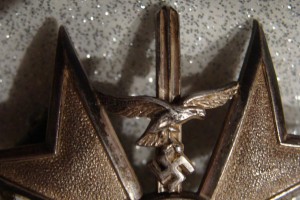 Испанский крест с мечами . Серебро 835