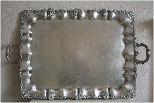 Поднос А.В.Ксимантовского (медный)