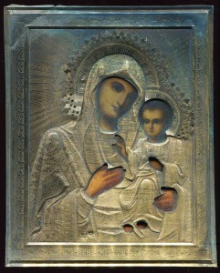 БМ Иверская,оклад 84,киот.