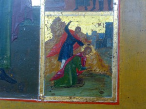 икона житие св.Екатерины.Палех?