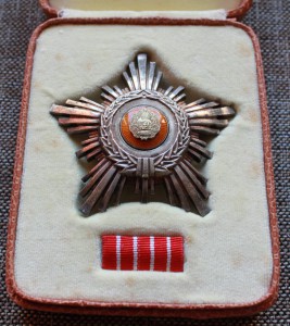Румыния. Орден звезды 4 ст в родной коробке