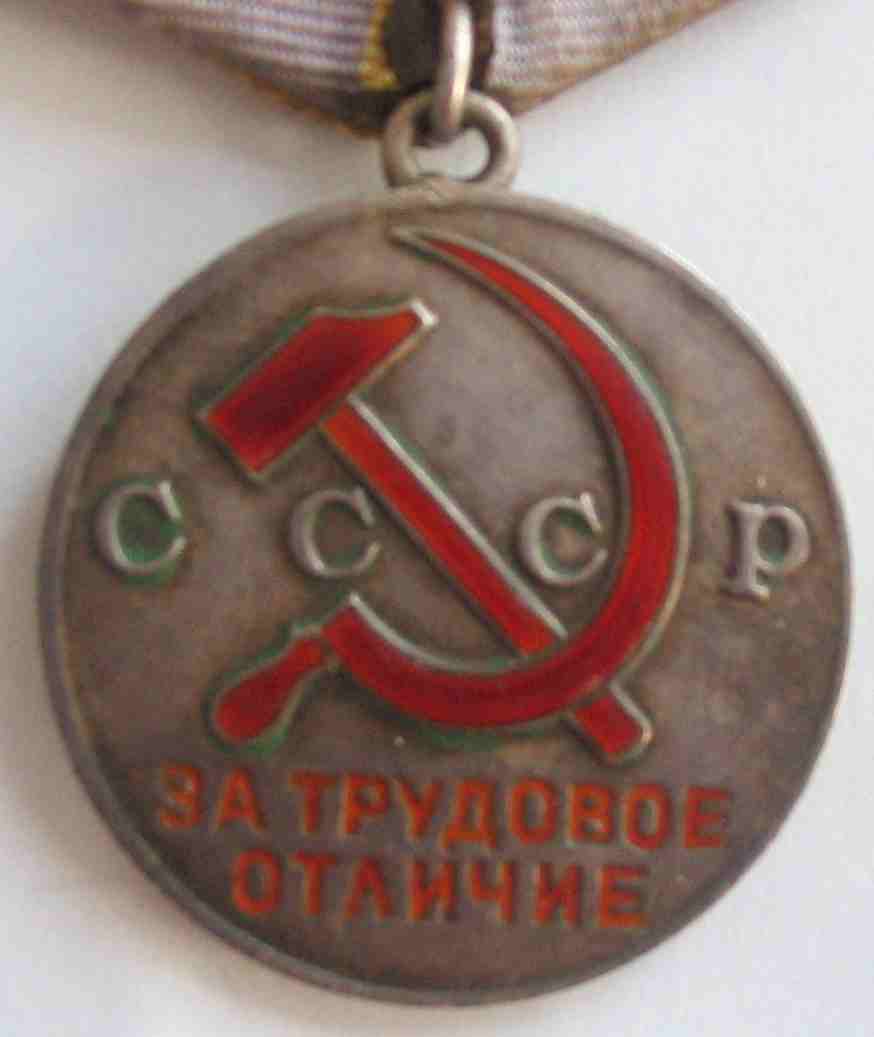 За трудовое отлчие №28189