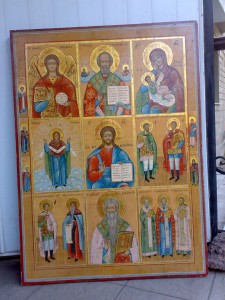 икона девятичасная