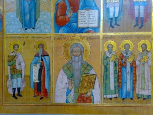 икона девятичасная