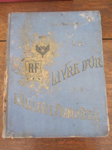 Золотая книга франко русского альянса 1890х