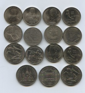 Юбилейные монеты СССР в отличном состоянии