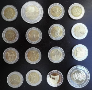 EURO фантазия 12 монет