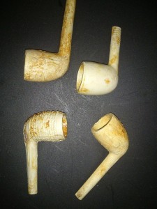 Трубки глиняные старинные