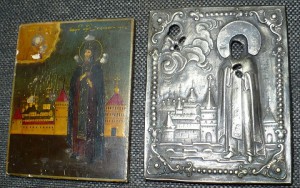 Икона Св. Ефим. Серебро 84 пр.