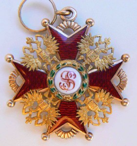 Орден Станислава 3 степени IK 1870г.