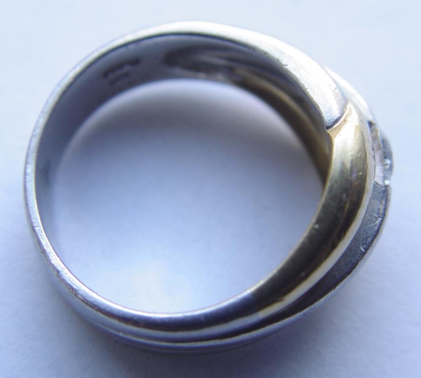 Кольцо. Pt 900*. Бриллиант - 0,376 Kt. Япония. Сертификат!