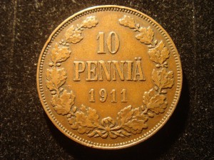 10 Пенни 1911 г.