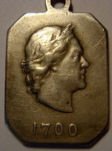 Жетон в память 200-летия 64-го Пехотного Казанского полка