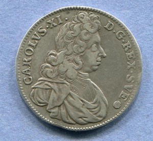 4 Марки Щвеция 1693 год.