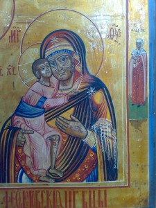 икона большая четырехчастная
