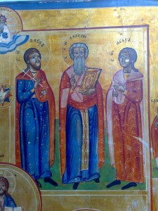 икона большая четырехчастная