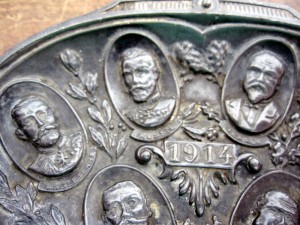 Суренир Первой Мировой Войны Николай 2 с союзниками 1914