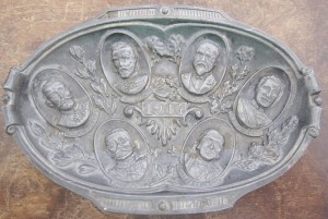 Суренир Первой Мировой Войны Николай 2 с союзниками 1914