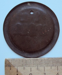 УВ.ЖЕТОН 17 го ДОНСКОГО КАЗАЧЬЕГО ПОЛКА. генерала БАКЛАНОВА!