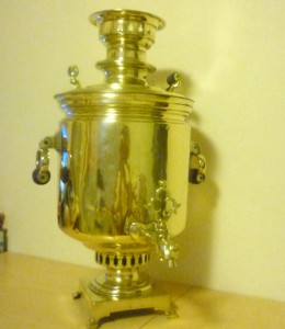 Самовар большенький,  12 л.